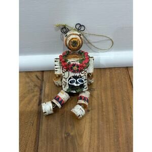 Reindeer Tree with Raccoon Christmas Tree Ornament